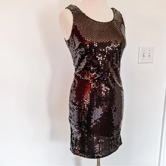 bodycon full back zipper dress Sequins Dress With Back Zipper Dark Green / Large main image 0